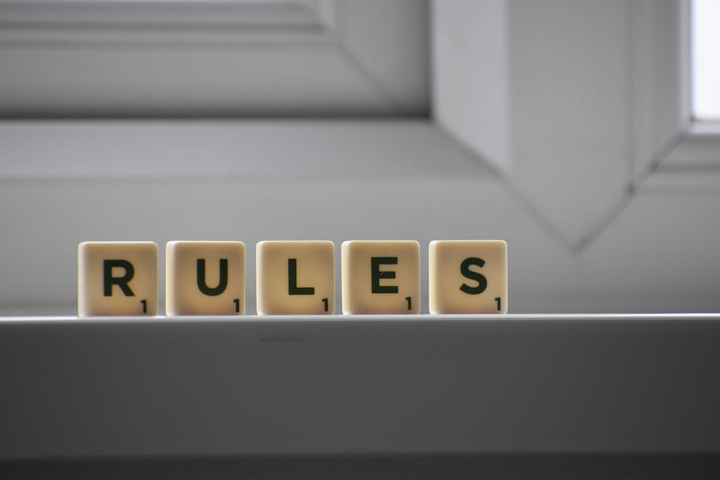 Rules Scrabble Letters