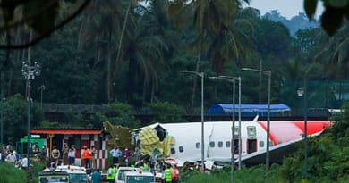 calicut crash image