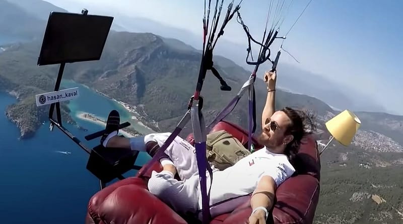 hasan kaval para gliding